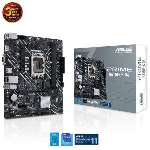 Mainboard Asus PRIME H610M-K D4 CSM - Likenew (Box)