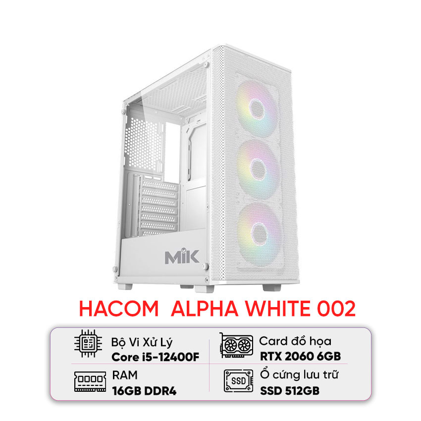 91101_pc_hacom_gaming_alpha_white_002_i5_12400f_b760m_16gb_ram_512gb_ssd_rtx_2060 PC HACOM GAMING ALPHA WHITE 002 (I5 12400F/B760M/16GB RAM/512GB SSD/RTX 2060)