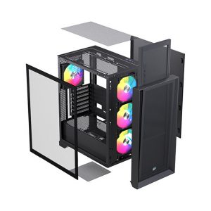 Vỏ Case EINAREX P600 Core Black (ATX/Không kèm fan)