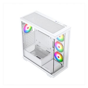 Vỏ Case EINAREX S700 RGB White (ATX/4 fan RGB