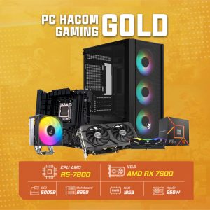 PC HACOM GOLD 017 PRO ( Ryzen 7600/ VGA RX 7600 )