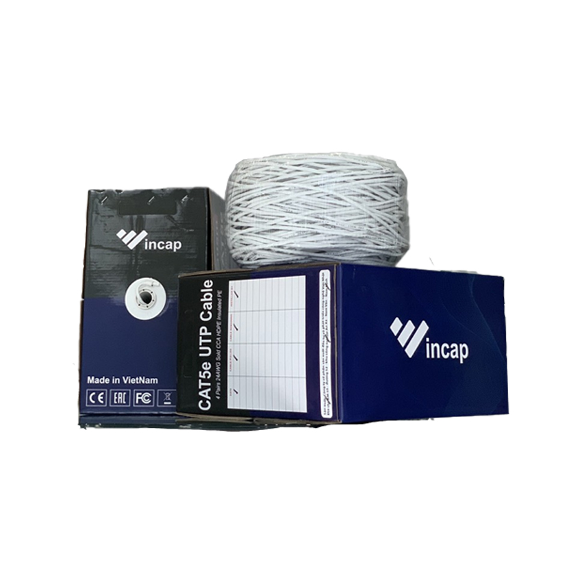 Cáp mạng Cat5 UTP 4 đôi Wincap