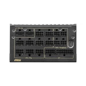 Nguồn máy tính MSI MEG Ai1600T PCIE5 (80 Plus Titanium/ATX3.1/PCIe5.1/Full Modular)