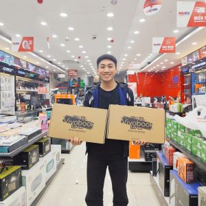 Laptop Asus VivoBook A1405VA-KM095W (i5 13500H/16GB RAM/512GB SSD/14 2.8K Oled/Win11/Bạc/Chuột)