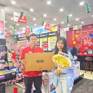 Laptop Acer Nitro ANV16-41-R6NA (NH.QP0SV.001) (R7-8845HS/16GB /512GB SSD/RTX4060 8GB/16 WUXGA/Win11/Đen) - Likenew (Full box)