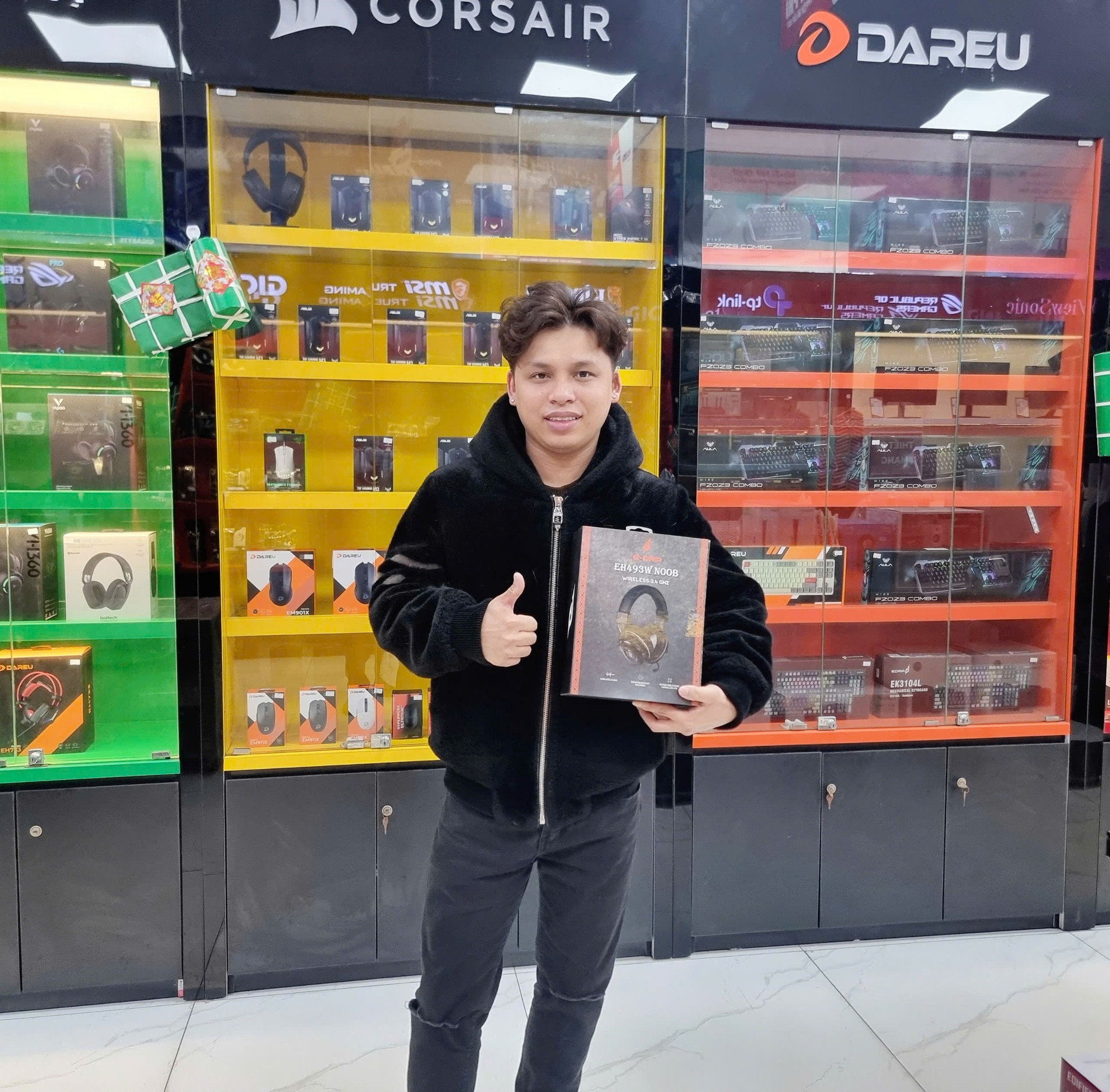 Tai nghe không dây Edra EH493W Wireless 2.4G - Cũ đẹp (Box)