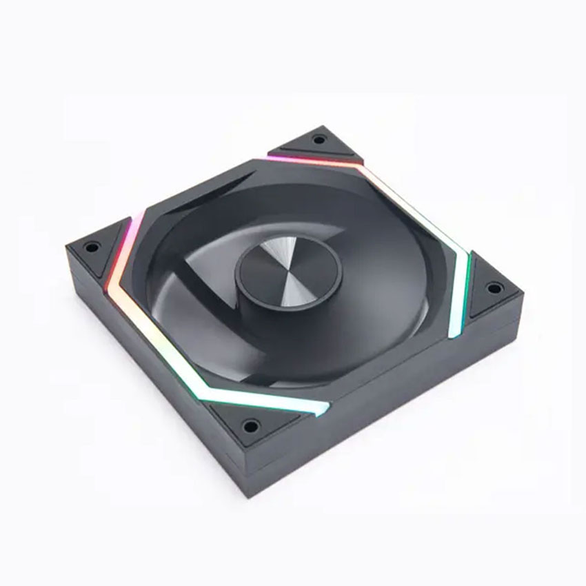 Fan JUNGLE LEOPARD StarTrail 120 Black Reverse (cánh đảo chiều)