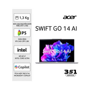 Laptop Acer Swift Go AI Gen 2 SFG14-73-71ZX (NX.KSLSV.002)