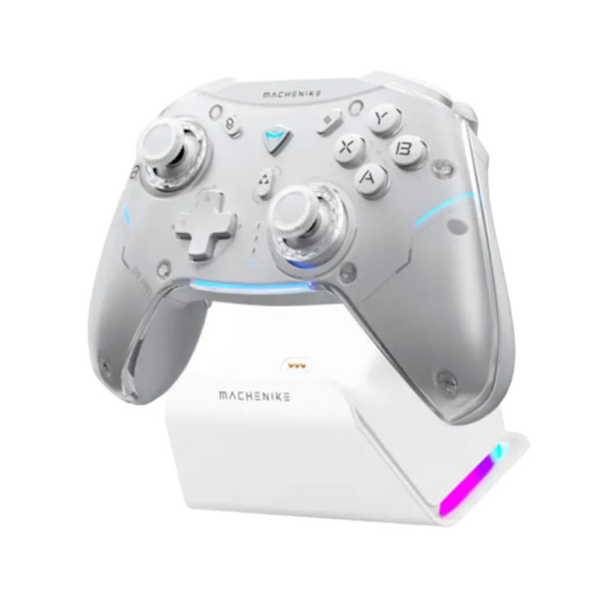 Tay cầm chơi game không dây Macheike Three-Mode G5 Pro Max Màu Trắng  (Không Bảo Hành)