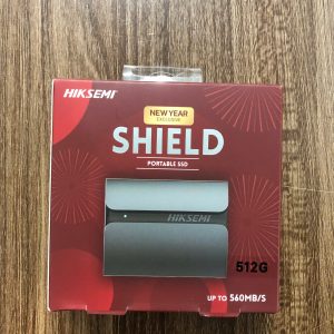 Ổ cứng di động Hiksemi Portable Shield SSD T300S 512GB Màu Xám
