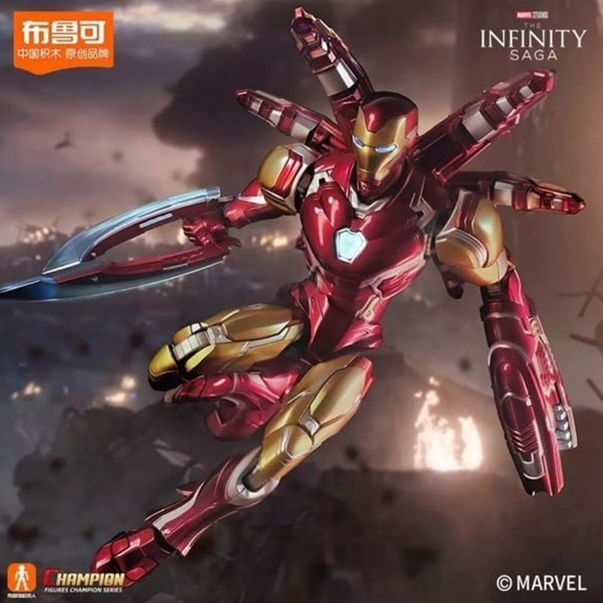 Mô hình Blokees Marvel Infinity SAGA - CC01 - Iron Man MK85 SE