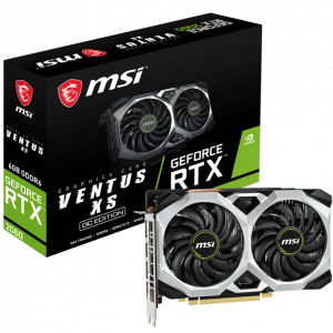 Card màn hình MSI RTX 2060 VENTUS XS 6G OC - Cũ đẹp (Tray)