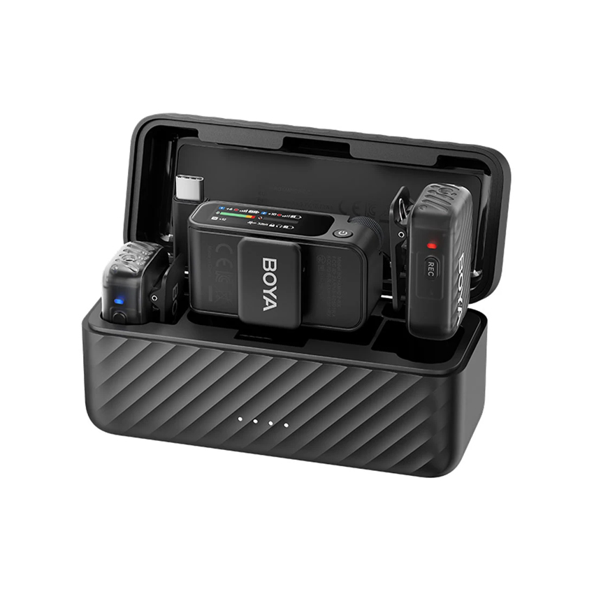 Micro không dây BOYAMIC 2-01 - Màu đen