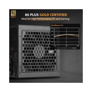 Nguồn máy tính DARKFLASH PMT750 GOLD - 750W (80 Plus Gold/ATX3.1/PCI-e 5.1/Full Modular)