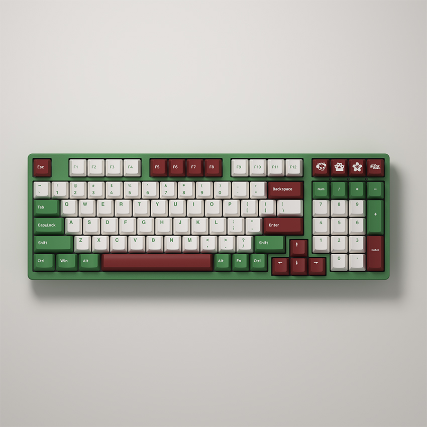 91672_ban_phim_co_veekos_shine60_sp_white_glare_magnetic_switches_2-1 Bàn phím AKKO 3098B Plus Matcha Red Bean