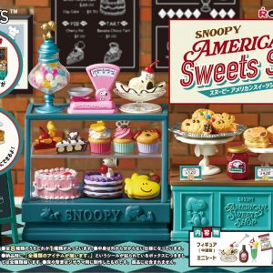 Re-Ment SNOOPY American Sweets Shop