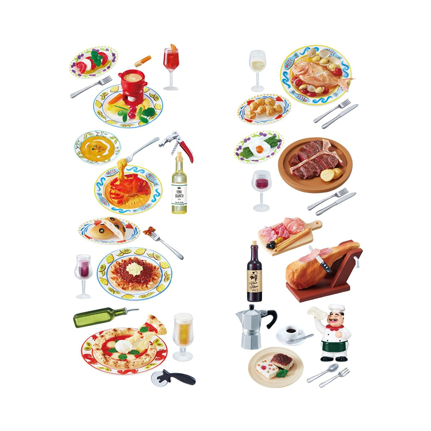 Re-Ment Street Corner Trattoria