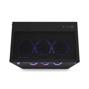 Vỏ máy tính NZXT NZXT H9 FLOW RGB PLUS (2025) ALL BLACK (ATX/Mid Tower/7 fan)