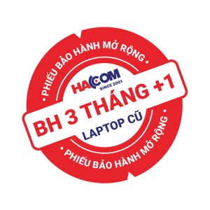 Gói Bảo Hành 3 tháng Hacom + 1 năm BHMR của Laptop cũ có mức giá bán >5 triệu đến <=10 triệu