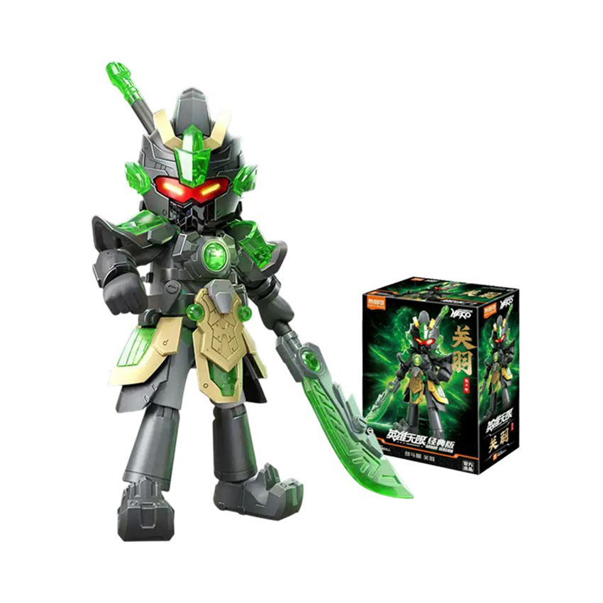 Mô hình Blokees Hero Infinity 85017 Armor Version(AMV) 11 Guan Yu (Battle Suit)