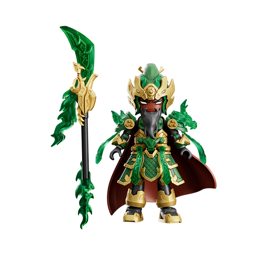Mô hình Blokees Hero Infinity 85032 Armor Version (AMV) 21 Guan Yu Divine Armour