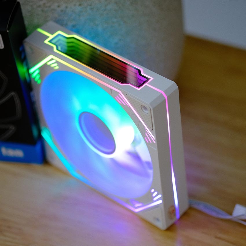 Thêm sp mới Tạo sp copy Danh sách sp Xem tại website Cho hiển thị Xóa Sản phẩm Fan Case MAGIC Ultra Snow Man F120 Reverse White (Led vô cực/ARGB)