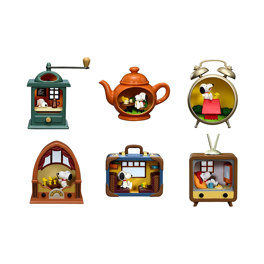 Re-Ment SNOOPY Antique Diorama Collection