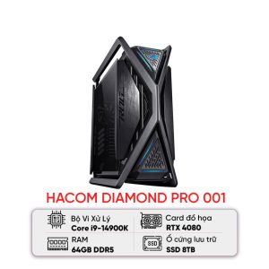 PC HACOM DIAMOND PRO 001 (I9 14900K/Z790/64GB RAM/8TB SSD/RTX 4080)