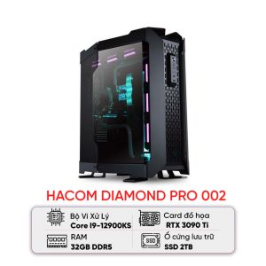 PC HACOM DIAMOND PRO 002 (I9 12900KS/Z690/32GB RAM/4TB SSD/RTX 3090 Ti)