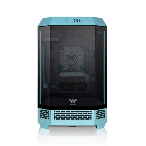 Case Thermaltake The Tower 300 - Turquoise Edition (mATX/2 Fan)