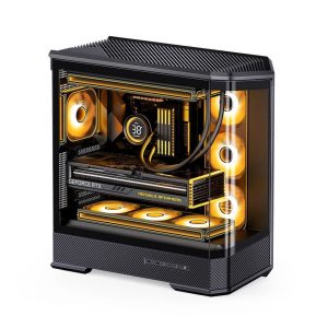 Vỏ case JONSBO D400 Black (ATX/0 fan)