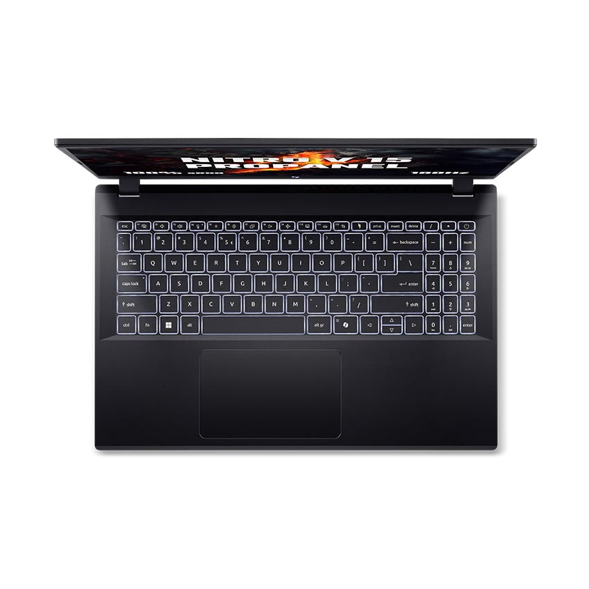 Laptop Acer Gaming Nitro V 15 ProPanel ANV15-41-R7CR (NH.QPESV.003) (R5-7535HS/1*16GB/512GB SSD/GeForce RTX 4050 6GB/15.6 inch FHD 180Hz/Win 11/Đen)