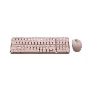 Bộ Phím chuột không dây Logitech MK250 - Màu Hồng