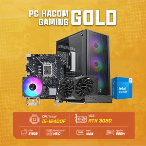 PC HACOM GOLD 020 ( Intel 12400F / VGA RTX 3050/ Wifi )