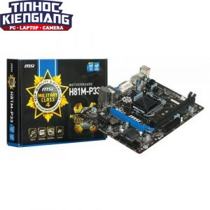 Bo Mạch Chủ - Mainboard MSI H81M-E33 Chính hãng