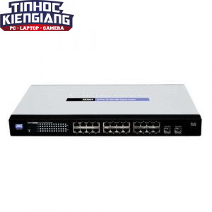 Thiết bị chuyển mạch Switch Linksys 24 Port - SR224T Rackmount