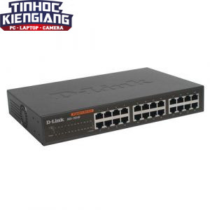 Thiết bị chuyển mạch Switch D-Link DGS-1024C 24 Port 10/100/1000 (sắt)