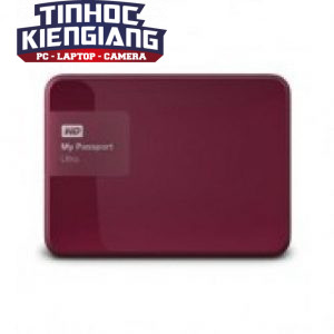 ổ cứng HDD WD 500GB Passport Ultra 2.5", 3.0 (Đỏ mận)
