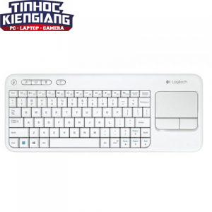 Bàn phím Logitech K400 Plus - Wireless (Trắng)