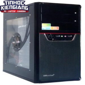 Vỏ máy tính Emaster  5T TRONG SUỐT BÊN HÔNG DÀY FAN 3MÀU