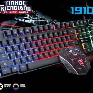 Combo Bàn phím & Chuột máy tính R8 1910 GAME CÓ LED
