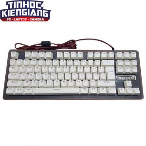 Bàn phím cơ Ensoho E-GL132K + LED (Switch Gaote Blue)