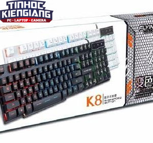 Bàn phím R8 FLYING K8 Giả cơ - Led