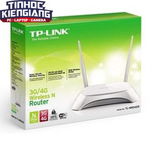 Thiết bị mạng - Router TP-Link TL-MR3420 Router 3G + Router Wifi 4P, 2 Ăng-ten rời: 300M