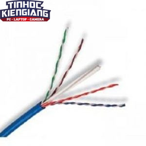 Cáp MẠNG TENDA Cat 5 TENDA (BẠC Chống nhiễu) Màu Xanh 1Thùng 10kg