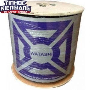 Cáp Camera Watashi WCP 039 RG6 + 2C*07MM - Cuộn 100M (Black)