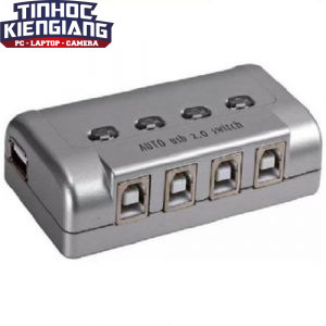 BỘ CHUYỂN ĐỔI TÍN HIỆU KVM 4-1 USB-DVI Dtech (DT 8241)