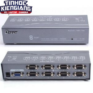 BỘ CHUYỂN ĐỔI TÍN HIỆU SW VGA 1CPU -> 8LCD xịn DTECH