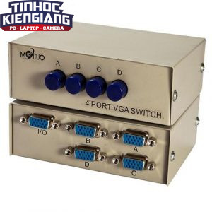 BỘ CHUYỂN ĐỔI TÍN HIỆU SW VGA 4CPU -> 1LCD(DTECH)