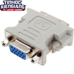 Đầu DVI 24 + 1 Kim + VGA lõm (DVI sang VGA)